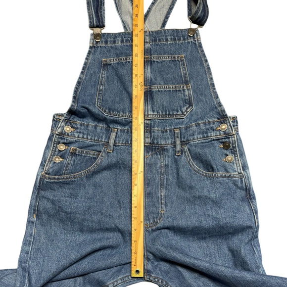 Free People We The Free Ziggy Denim Overall Womens: Sapphire Blue  NWOT - Picture 8 of 16